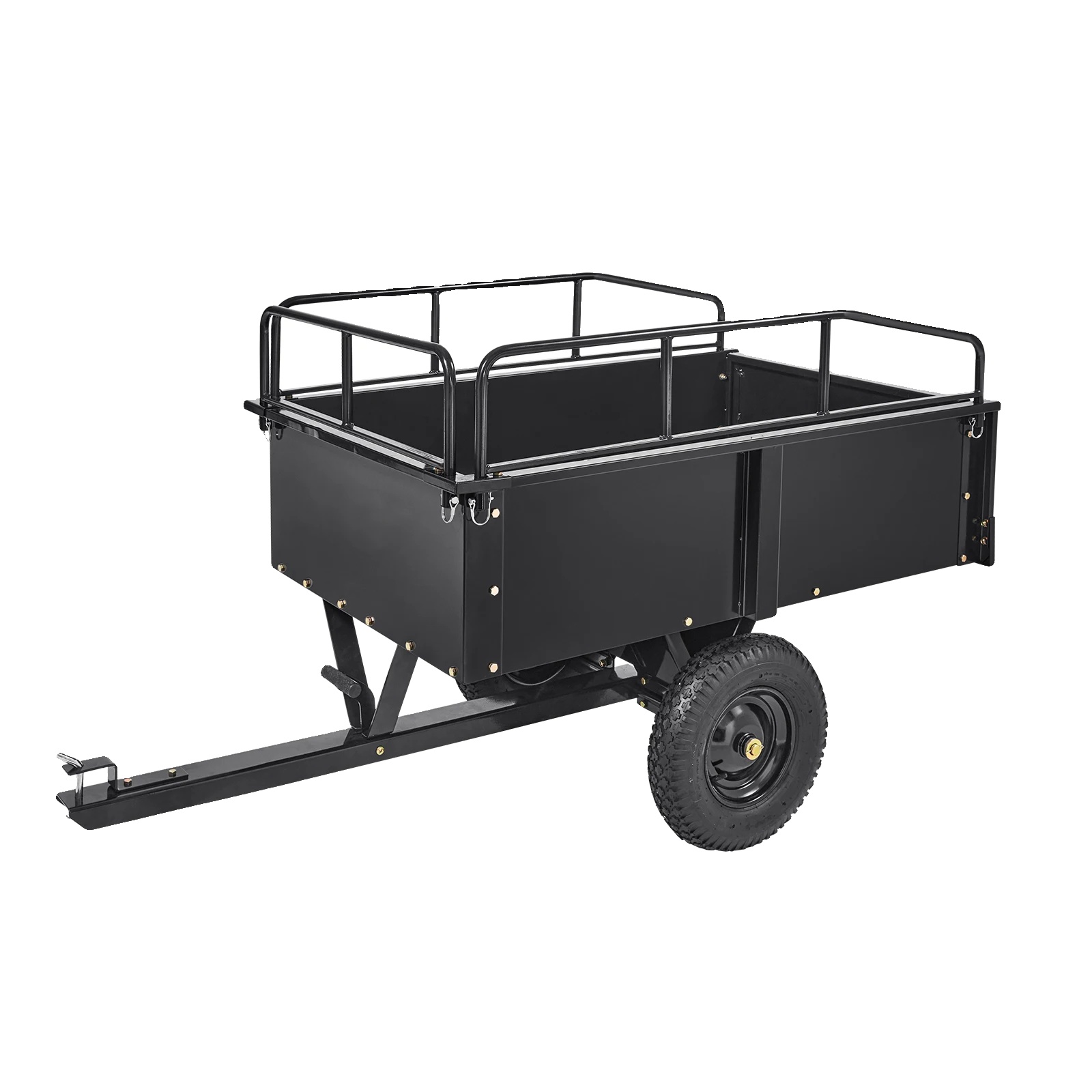 Atv Kippanhänger, Hohe Kapazität, Benutzerfreundliches Design, 12cuft