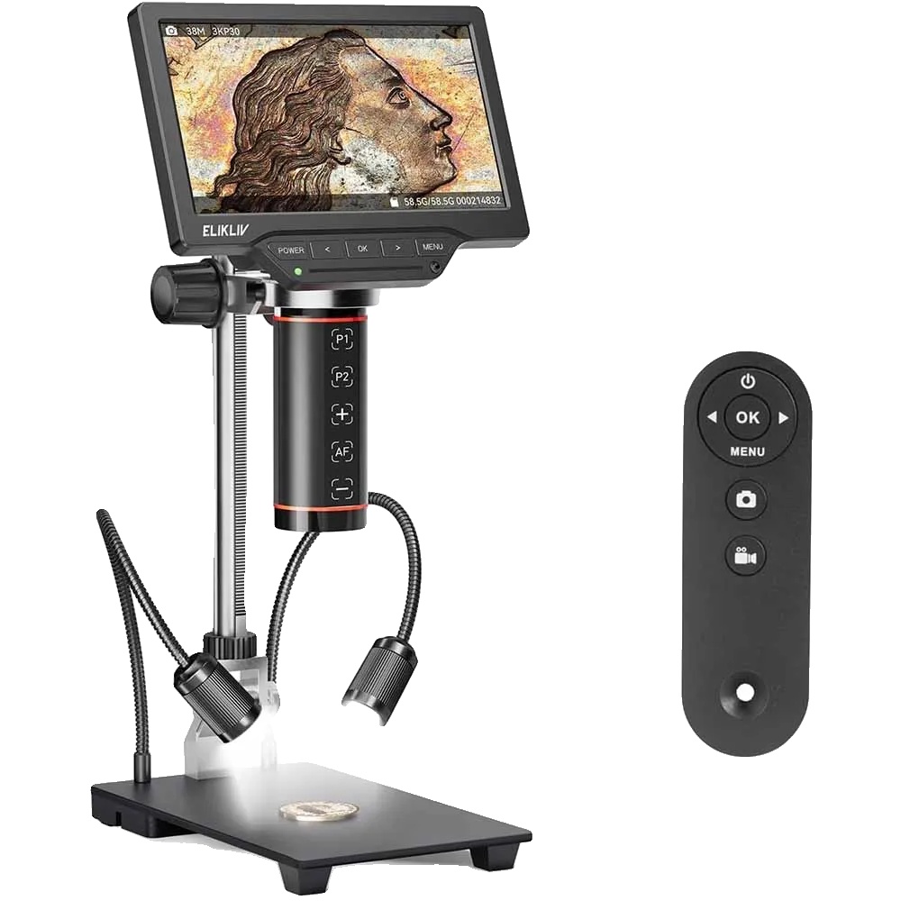 Digitalmikroskop, 3k Klarheit, Intelligente Autofokus, Em3k-af
