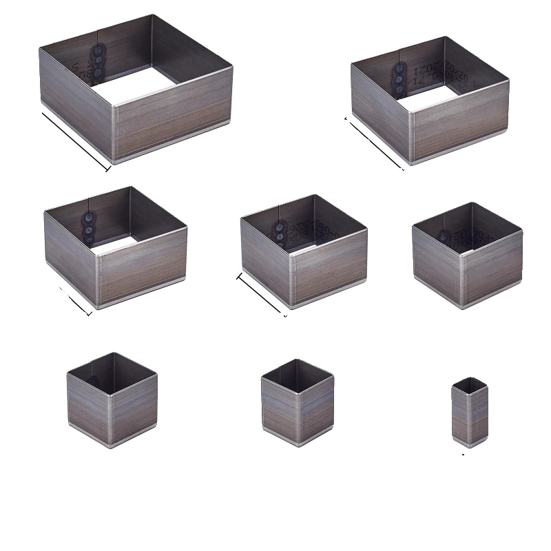 Lederlochkissen-set, Langlebiger Kohlenstoffstahl, 8 Blattformgrößen, Aech06-14190
