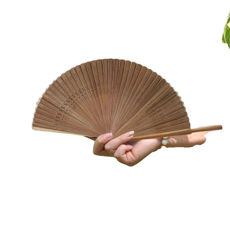 Handfächer, Bambusmaterial, Tragbares Design, S2