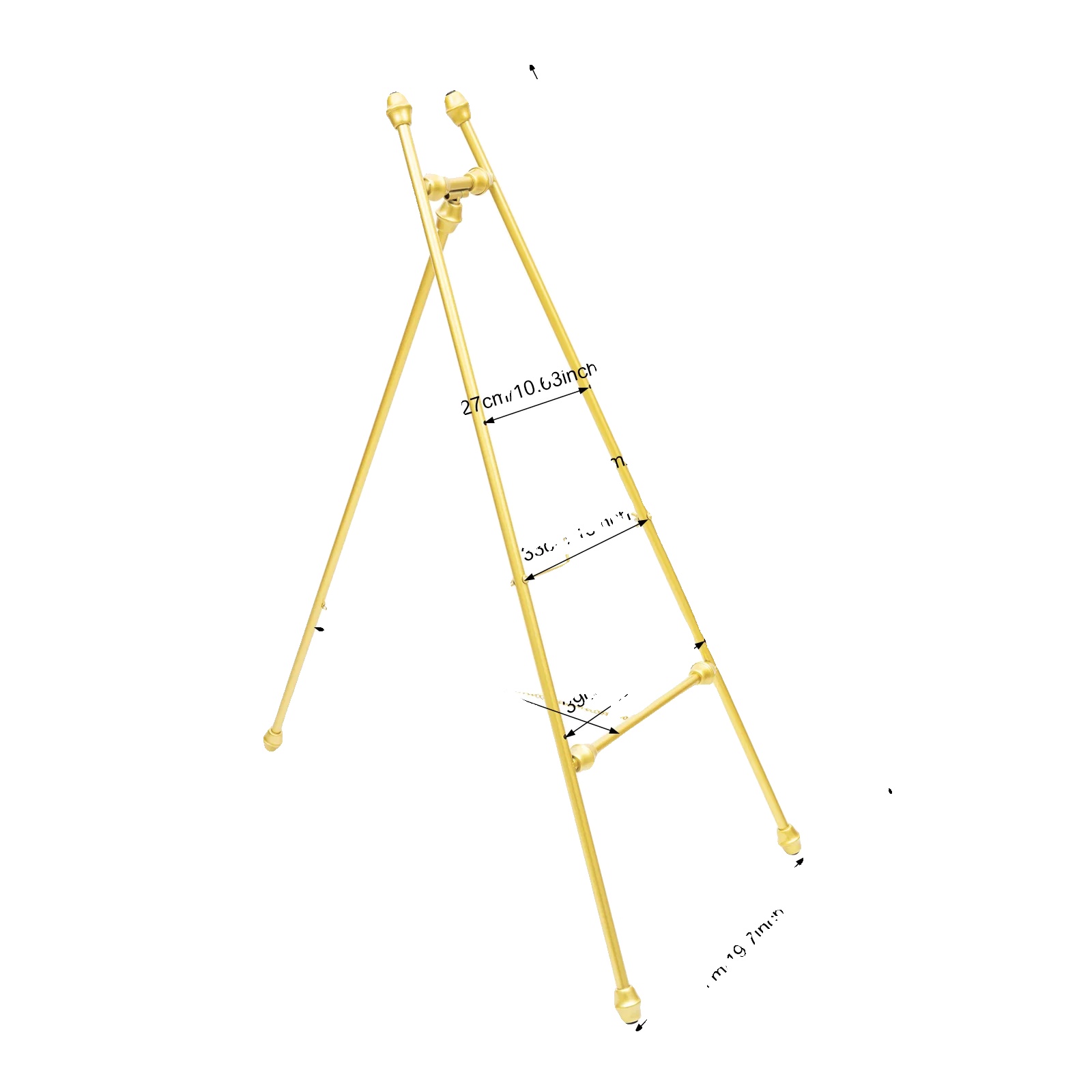 Hochzeitsanzeige-rahmen, Verstellbare Neigung, Modernes Design, Gold
