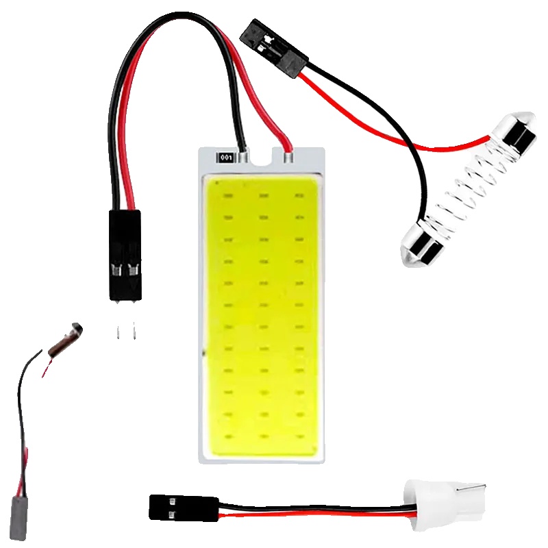 Led-innenraumlichtpanel, Energieeffizient, Einfache Installation, Weiss, 5 Set(20pcs)