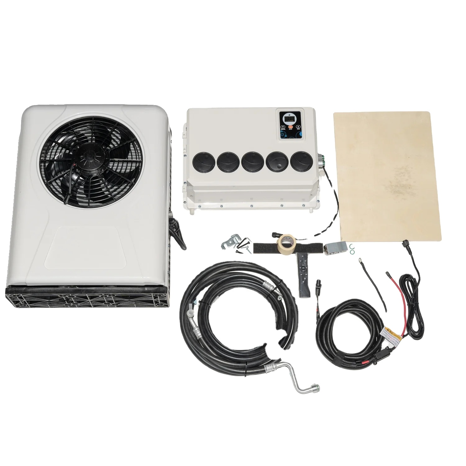 Automotive Parkklimaanlage, Energieeffizient, Schnelle Kühlung, Weiß 12v