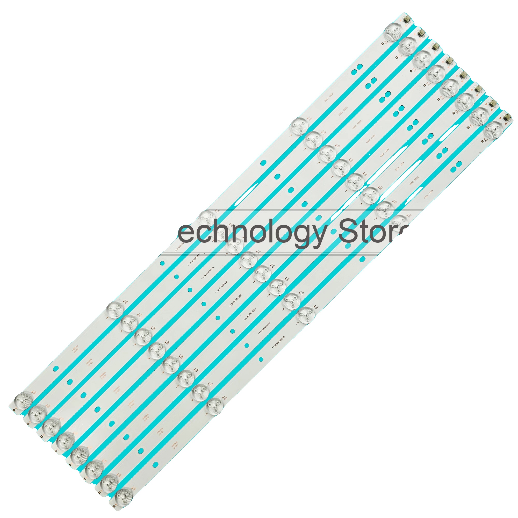 Led-hintergrundbeleuchtungsstreifen, 507 Mm Länge, 5 Led-perlen, 3v Spannung, Kompatibel Mit Tira 5 Ledl9b5v3w4, 195-200lm Helligkeit