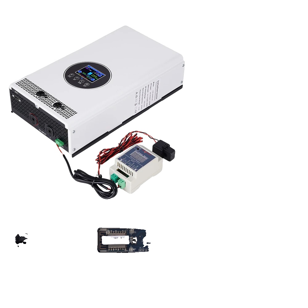 Netzgekoppelter Wechselrichter, Reine Sinuswelle, Mehrere Betriebsmodi, 1500w-begrenzer-wifi, Ac 180v-260v-c
