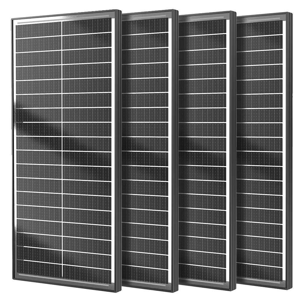 Solarpanel, Bifaziales Design, Hohe Effizienz, 400w