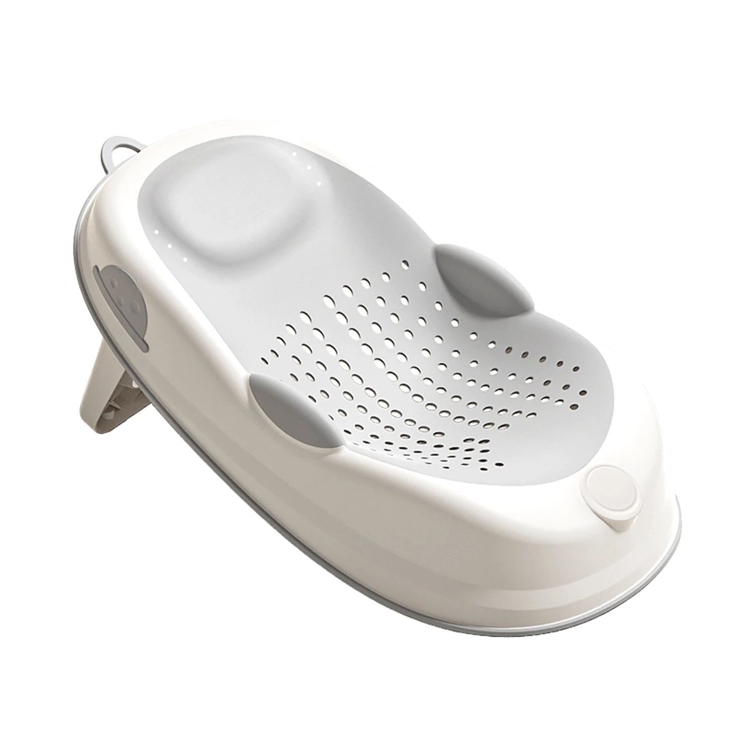 Babybadewannensitz, Ergonomisches Design, Rutschfeste Eigenschaften, Grau