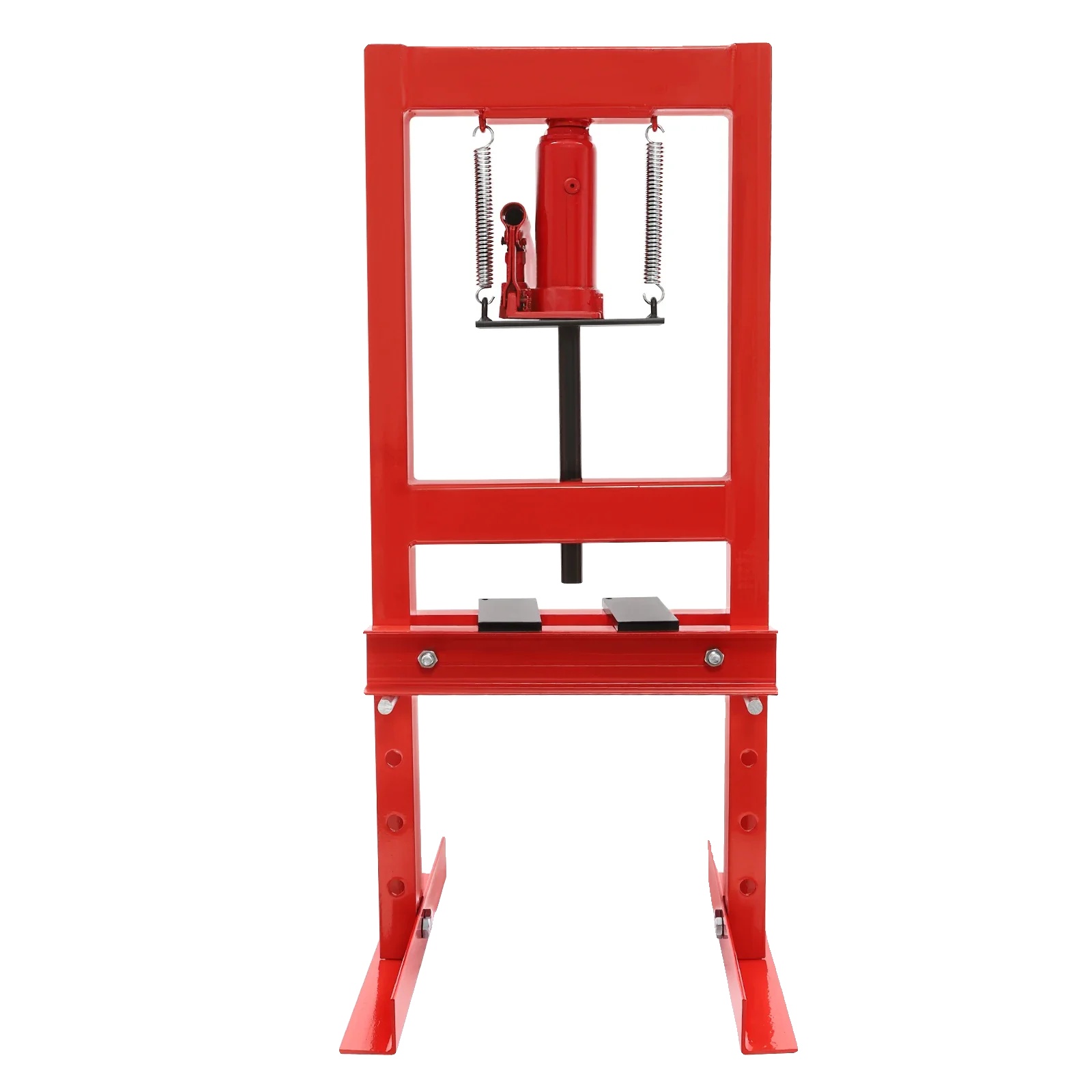 Hydraulische Presse, Ergonomischer Griff, 6 Tonnen Maximaldruck, Rot