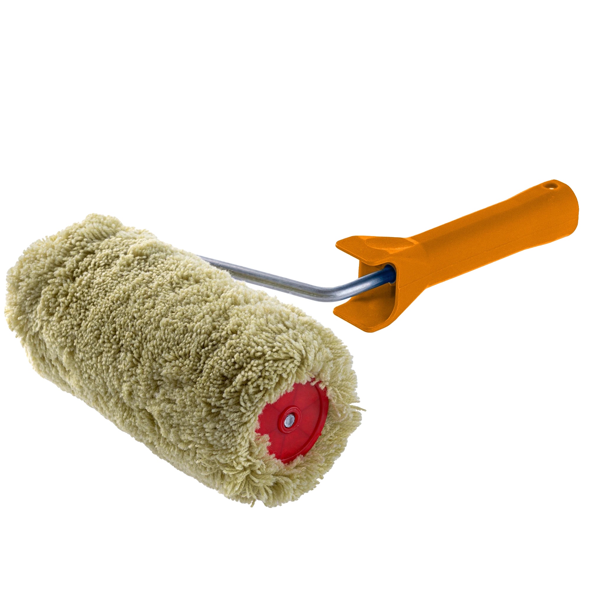 Farbrollergriff, 25 Cm Länge, Ergonomischer Griff, Leichte Konstruktion, Schnelle Befestigung, Kompatibel Mit Standardrollen