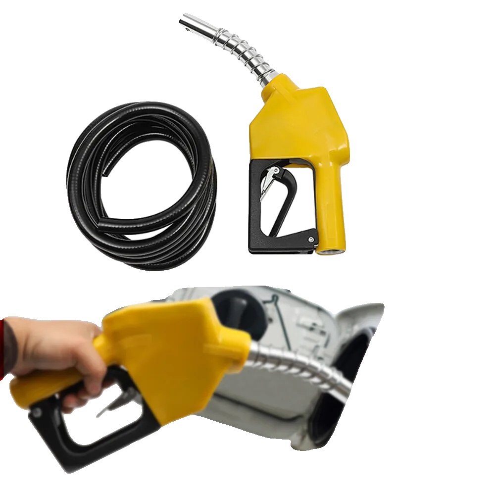 Kraftstoffdüse, Hochwertiger Edelstahl, Durchflussrate 60 Liter Pro Minute, Standardgröße, Automatischer Abschaltmechanismus, Vielseitige