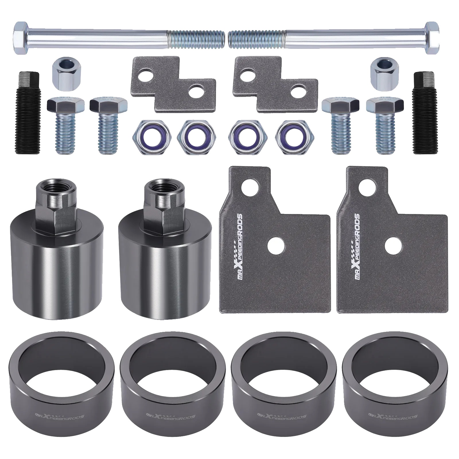 Lift-kit, 4" Hebehöhe, Stahlmaterial, Passend Für Polaris Sportsman 500 1999-2013, 570 2014-2023, Enthaltene Komponenten
