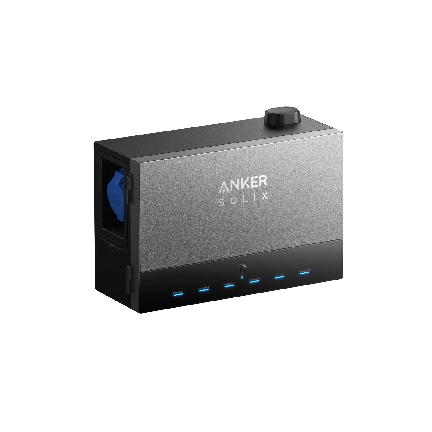 Power Dock, Hochwertiger Abs-kunststoff, 30 Cm X 15 Cm X 10 Cm, Unterstützt Bis Zu 4 Solarbank-speichersysteme, Maximale Einspeiseleistung: 4800 W,