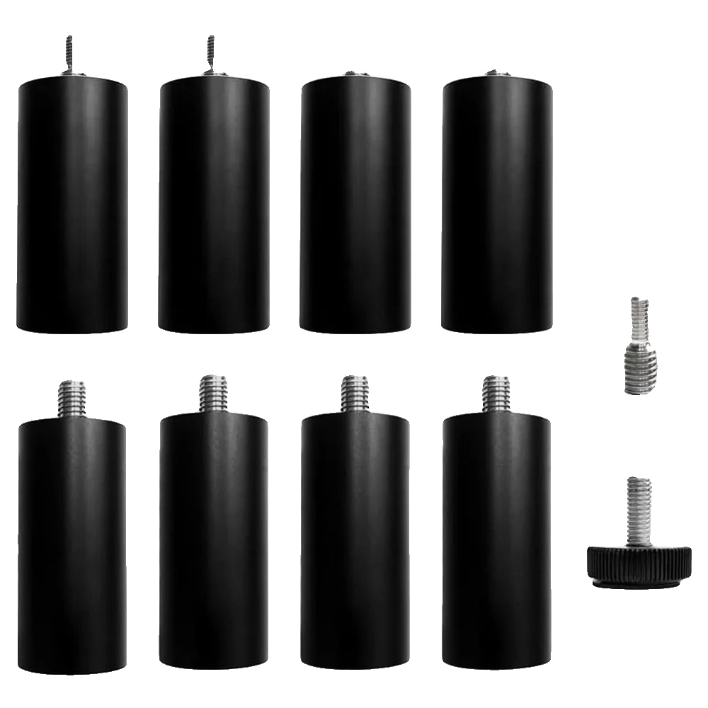 Fersenheber, 70 Mm Höhenverstellung, 8-teiliges Set, Raiser Füße