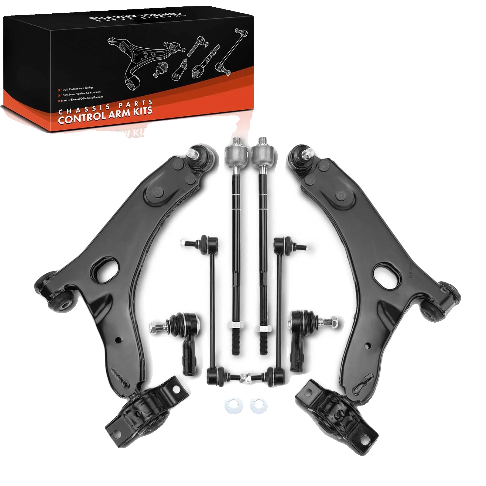 Lenker-set, Stahlmaterial, Geeignet Für Ford-fahrzeuge, Vorderachse Installation, Oem-nr. 98ax3270ba, Set-maß