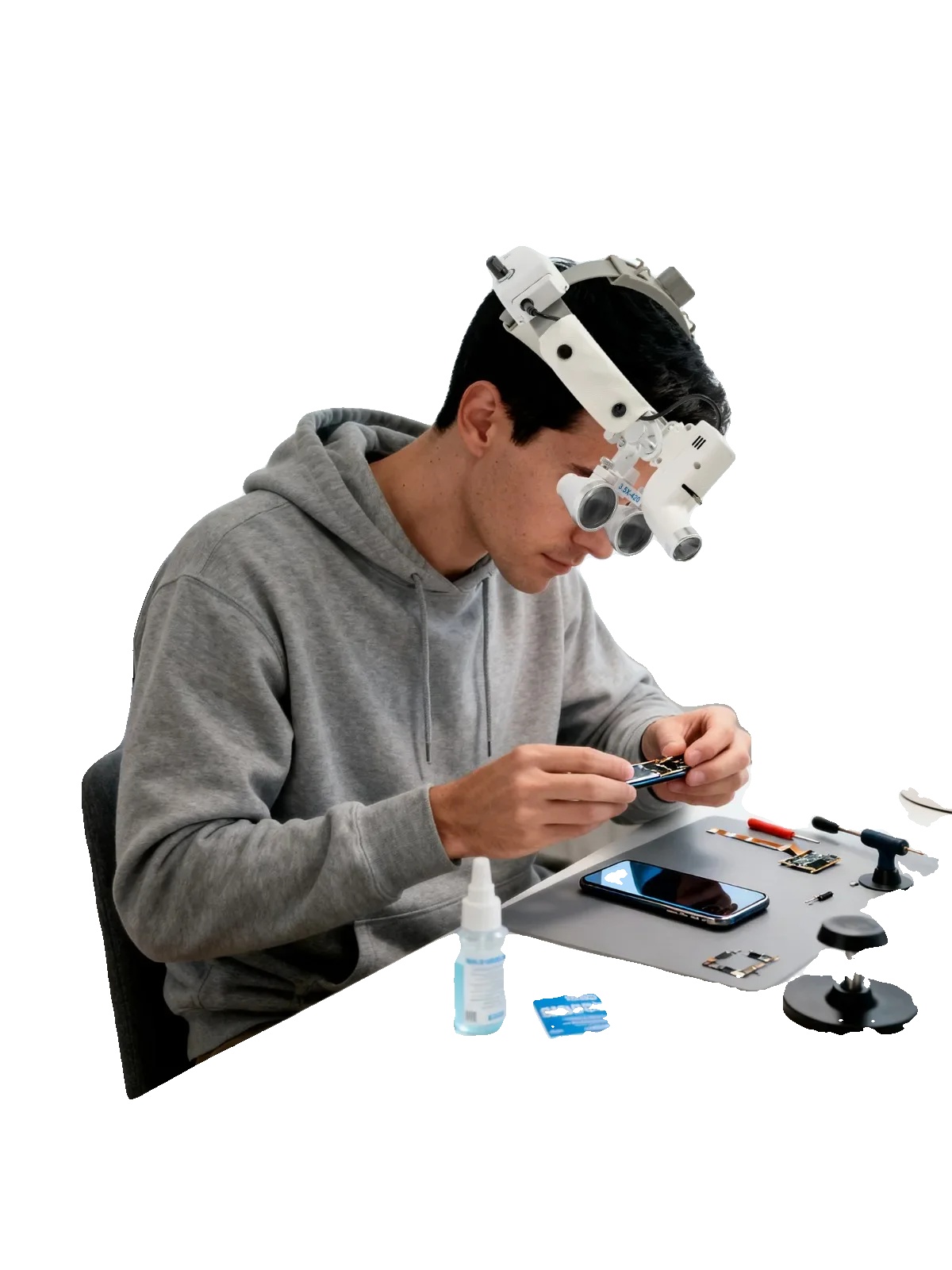 Medizinisches Binokular-magnifier, Dimmbare Helligkeit, Verstellbares Kopfband, Ot-xjz-493