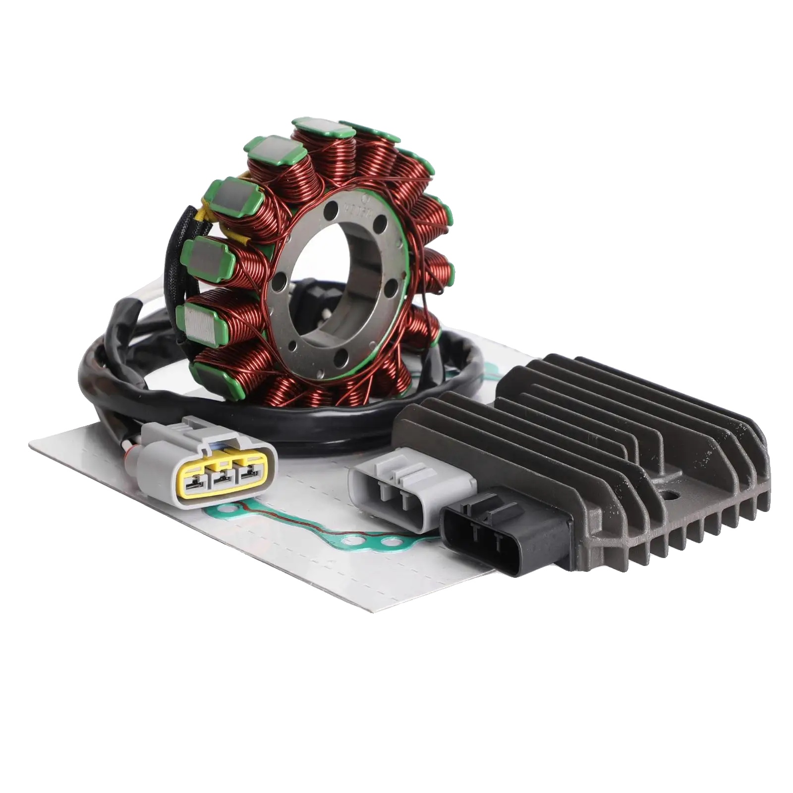 Statorregler Gleichrichter, Hochwertiges Magnetisches Material, Standardmaße, Kompatibel Mit Zx600-modellen, Spannungsregler Für Motorräder,