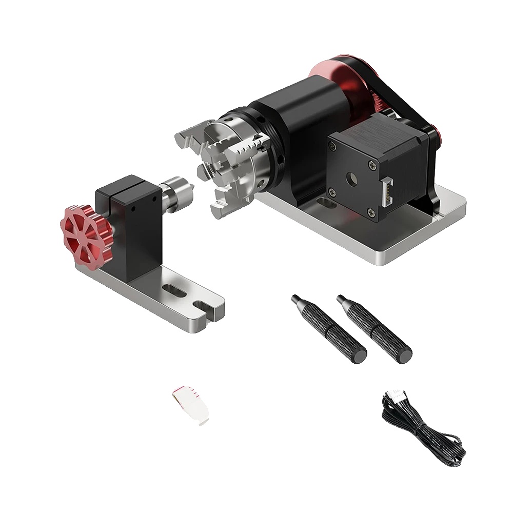4. Achse Cnc Rotary Modul Kit, Rostbeständige Beschichtung, Geeignet Für Zylindrische Objekte, Rotationsmodul-kit
