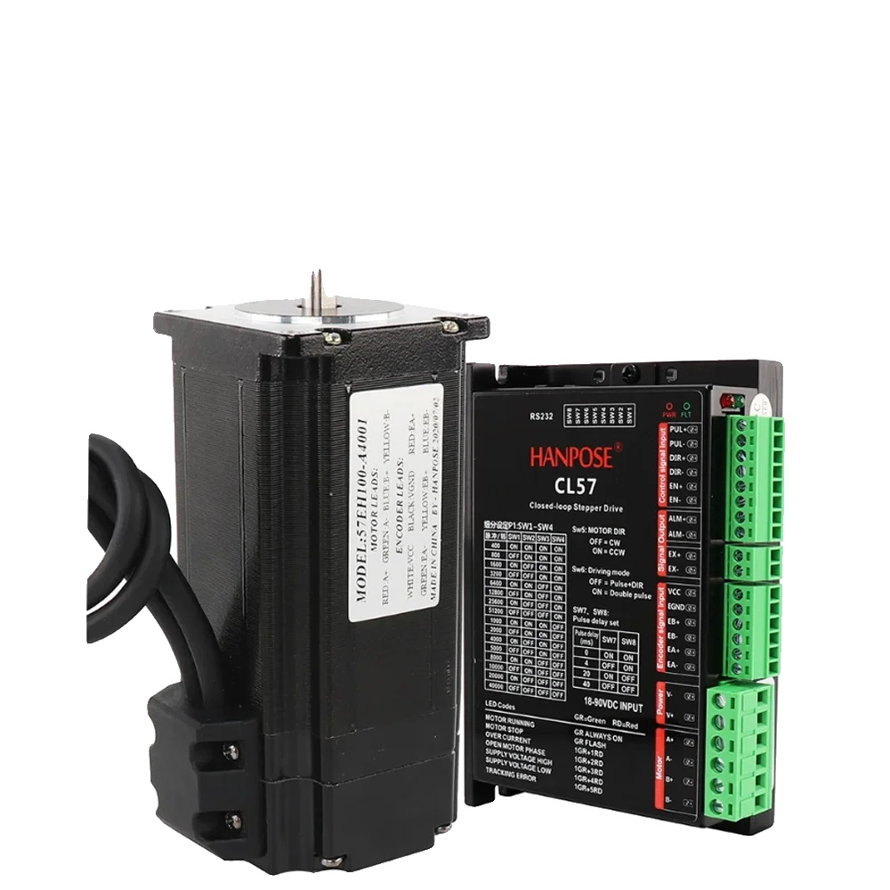 Geschlossener Regelkreis Schrittmotor, Hohes Drehmoment, Präzisionssteuerung, 57eh100-cl57 Sets