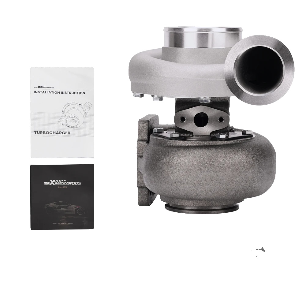 Turbolader, Kompatibel Mit 3,0l-6,0l Motoren, T4 4 Bolzen Flansch, V-band Flansch, Leistungssteigerung Bis Zu 200-650 Ps, Externe Wastegate, Ölgekühlt