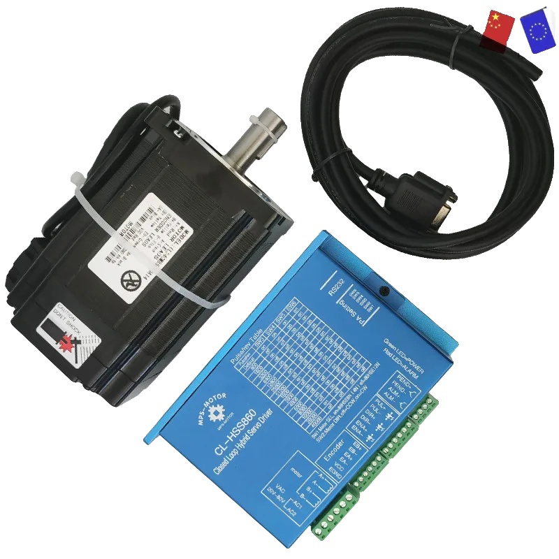Schrittmotor, 8,5 N·m Drehmoment, Hybrides Design, 1 Kits 8.5n Set