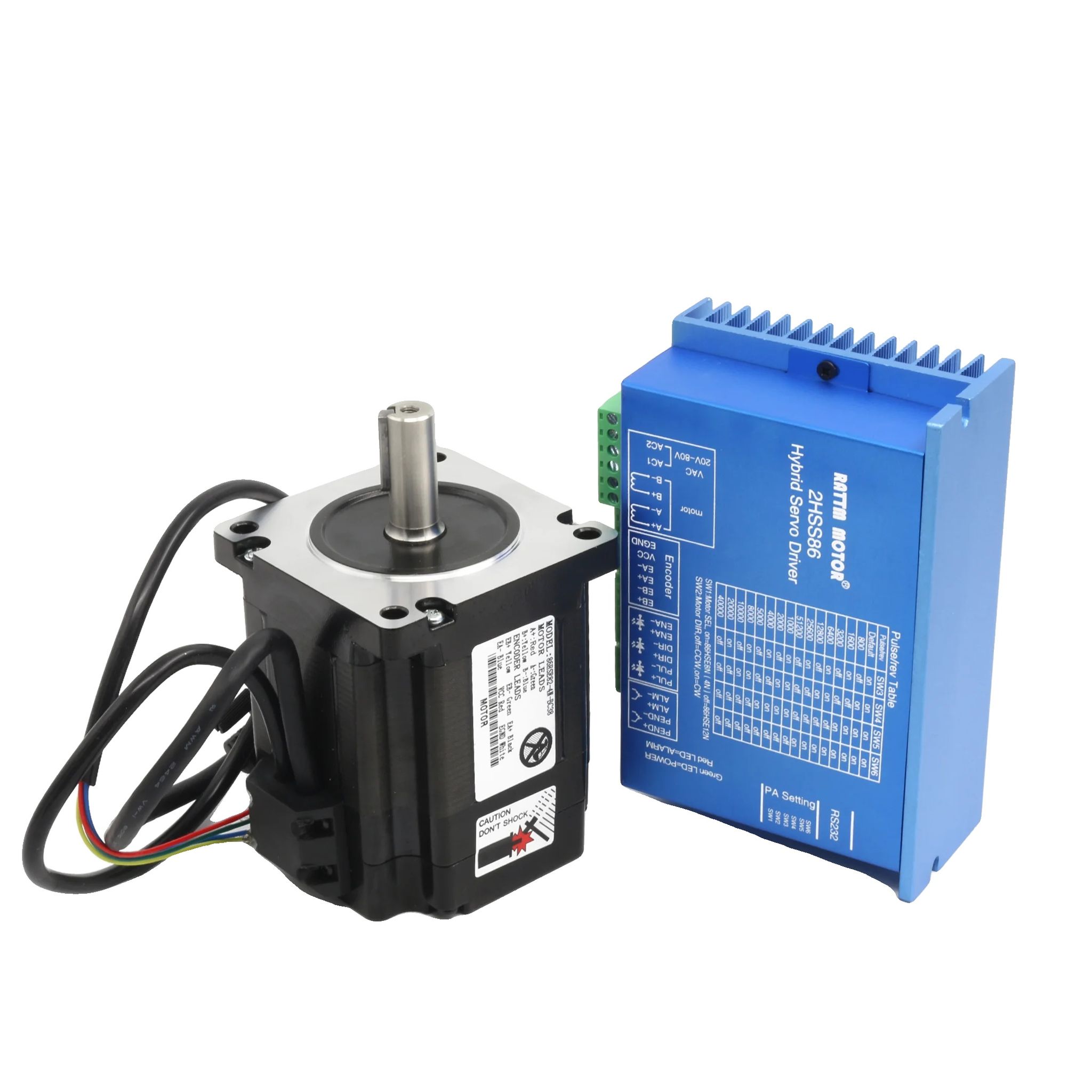 Geschlossener Regelkreis Servomotor, Hohes Drehmoment, Cnc-kompatibel, Einfaches Motor-kit, 100v-240v Eu-stecker
