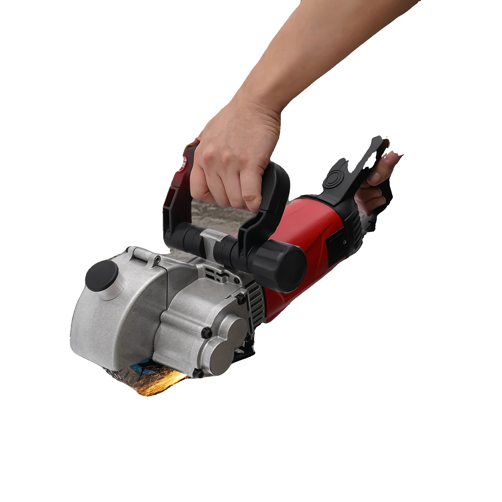 Elektrische Groove-maschine, Hochgeschwindigkeitsbetrieb, Langlebiges Design, Rot