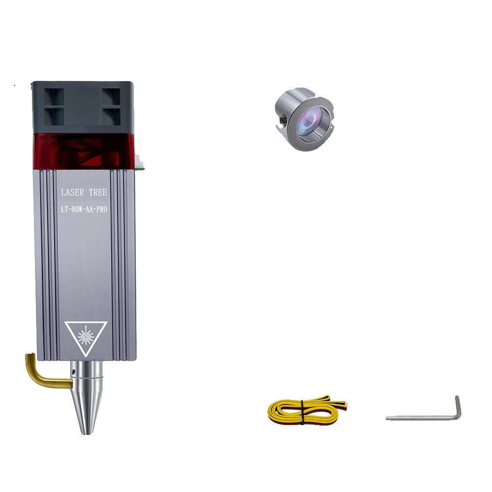 Laser-modul, Luftunterstützungsfunktion, Präzises Schneiden, 10w-kit-12v