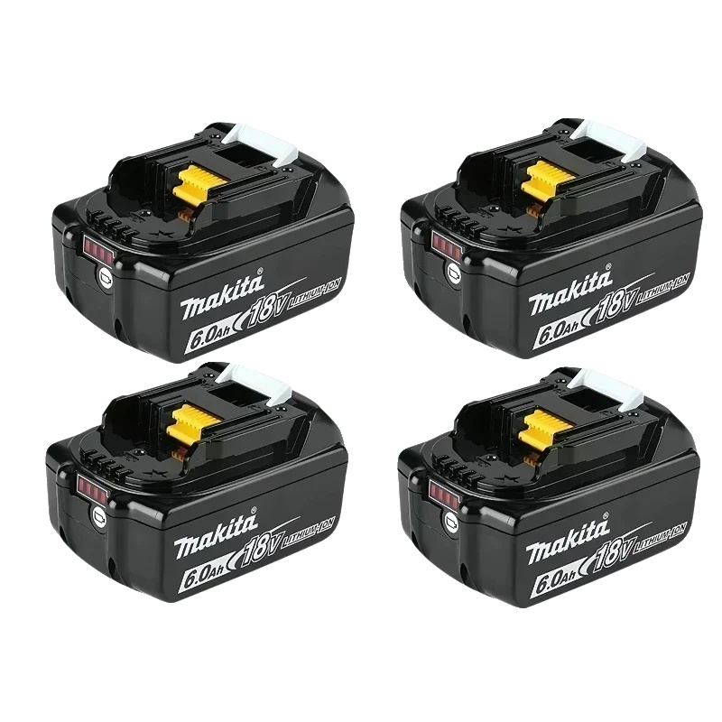 Akku Für Elektrowerkzeuge, 18v, Integriertes Batteriemanagementsystem, 4pcs 6.0ah Batterien