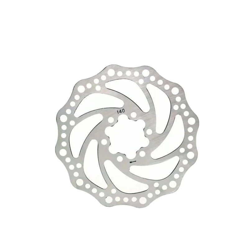 Bremsscheibe, Hochlegierter Stahl, Kompatibel Mit Mehreren Modellen, 140mm 6 Hohles Blüten