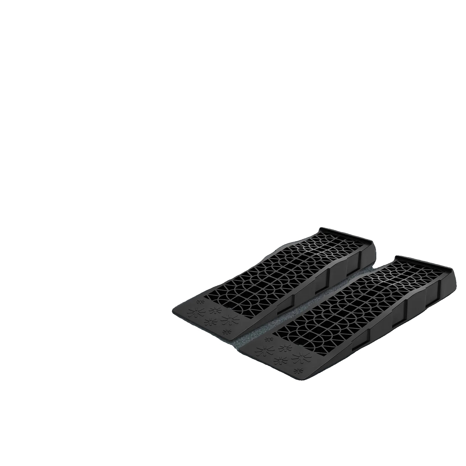 Auto-service-rampen, 3t Tragfähigkeit, Langlebiges Pp-material, Schwarz