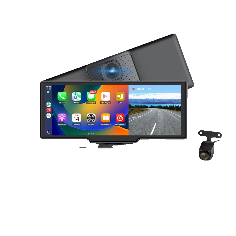 Auto Dvr, 4k Auflösung, Dual-linse, Cz12-gps-hinterkamera, Keine Tf-karte