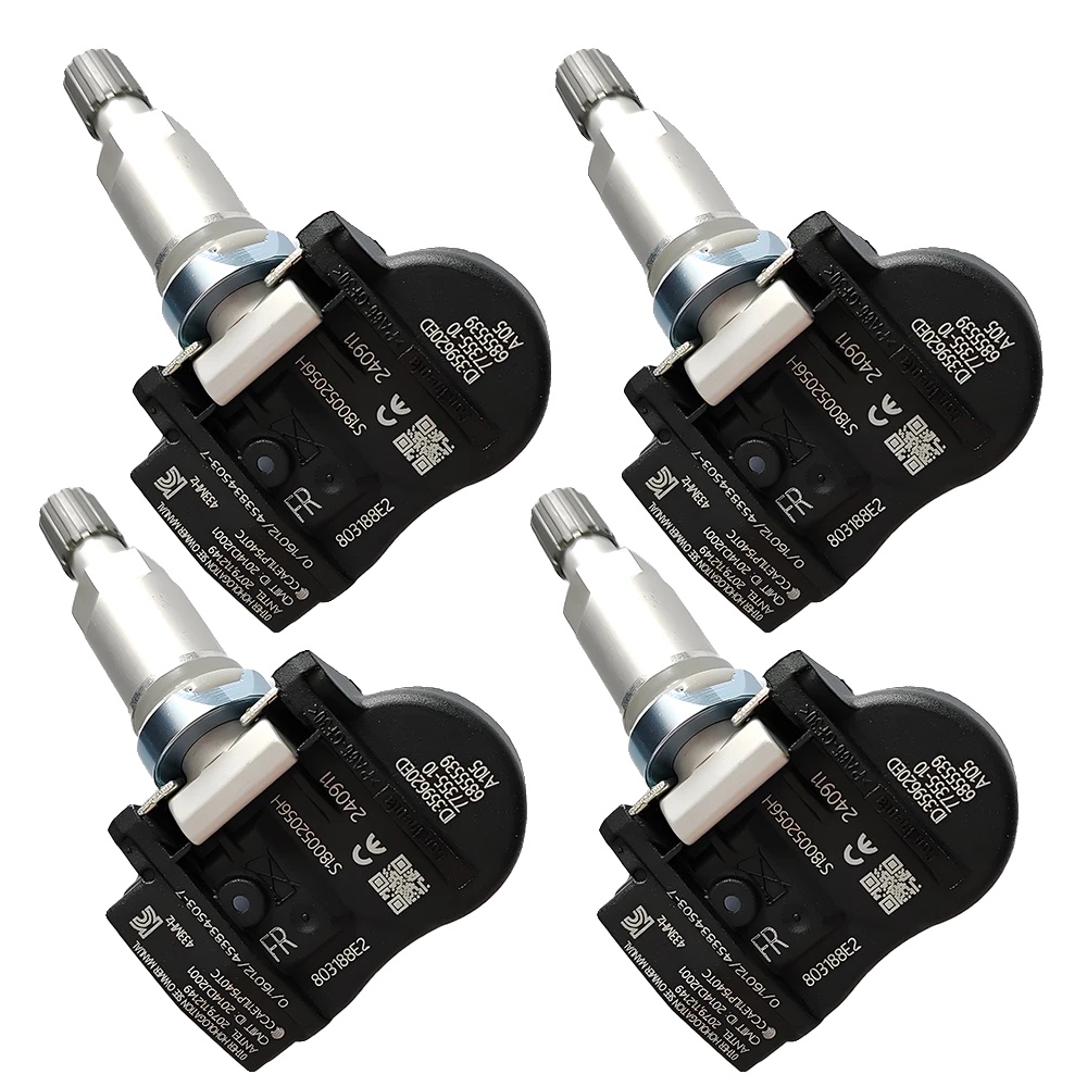 Reifendrucksensor, 433mhz Kompatibilität, Verbesserte Sicherheitsüberwachung, Ein Set