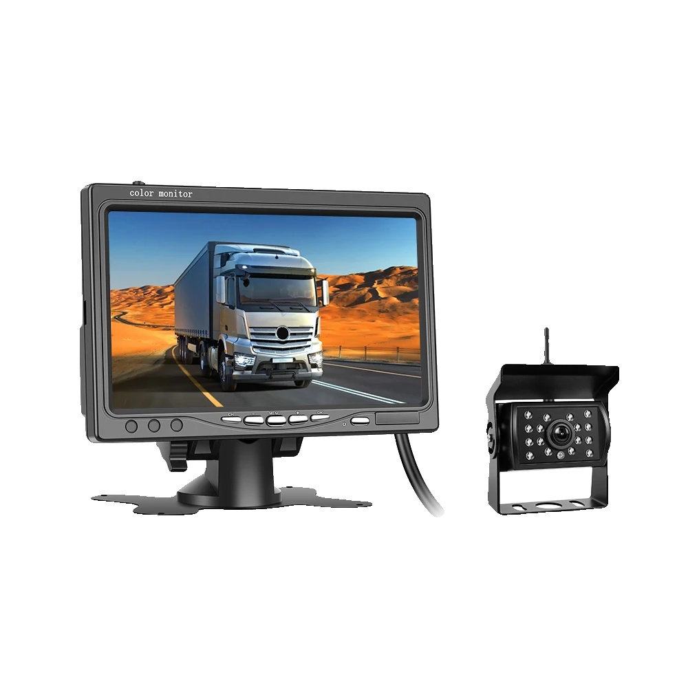Rückfahrkamera-monitor, Kabellose Installation, Nachtsichtfähigkeit, 1 Cam