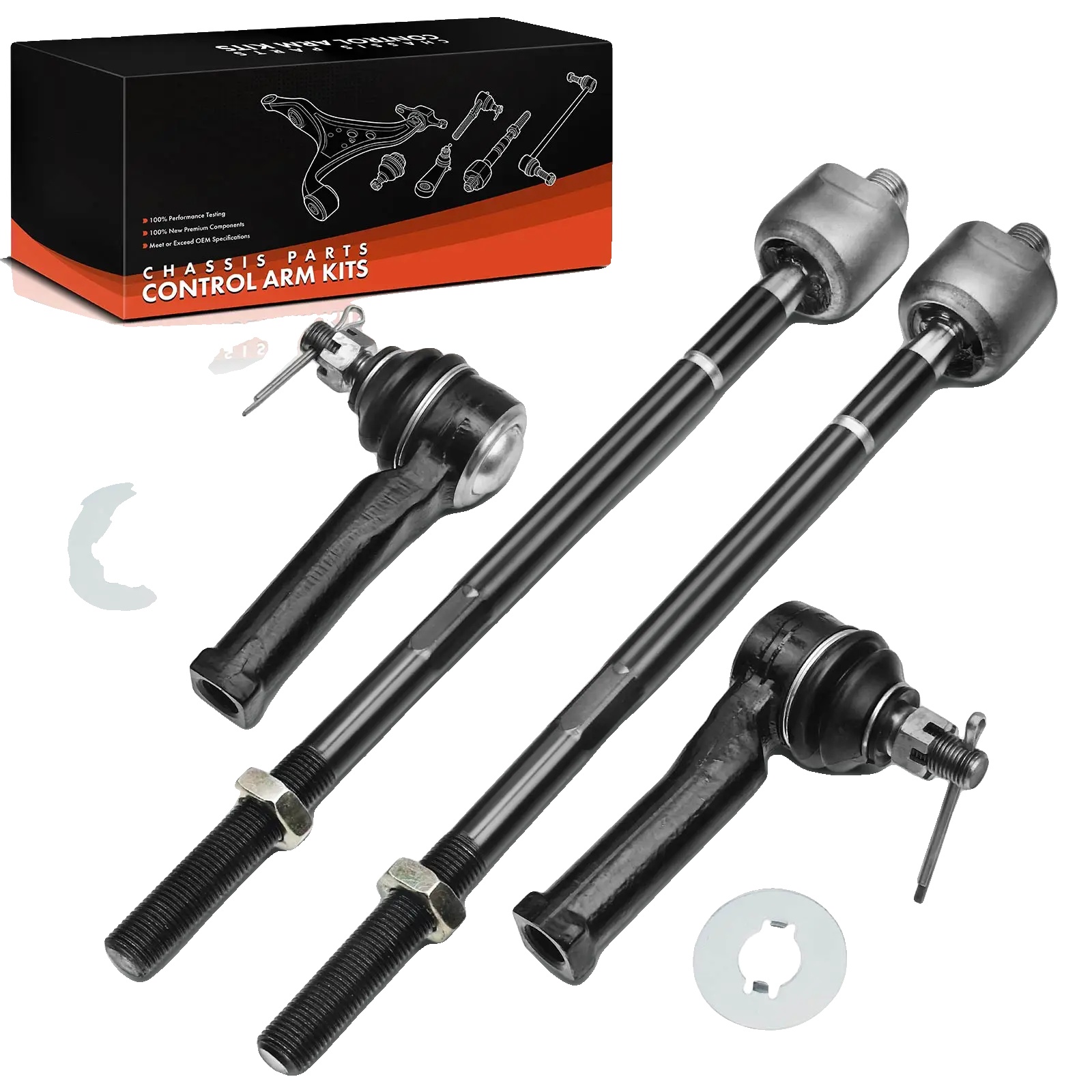 Steuerarmset, Stahl, Kompatibel Mit Minivan Ra Ra6 Rl1, Modelljahre 2005 Und Später, Teilenummern 53540s0xa02, 53010s0xa01