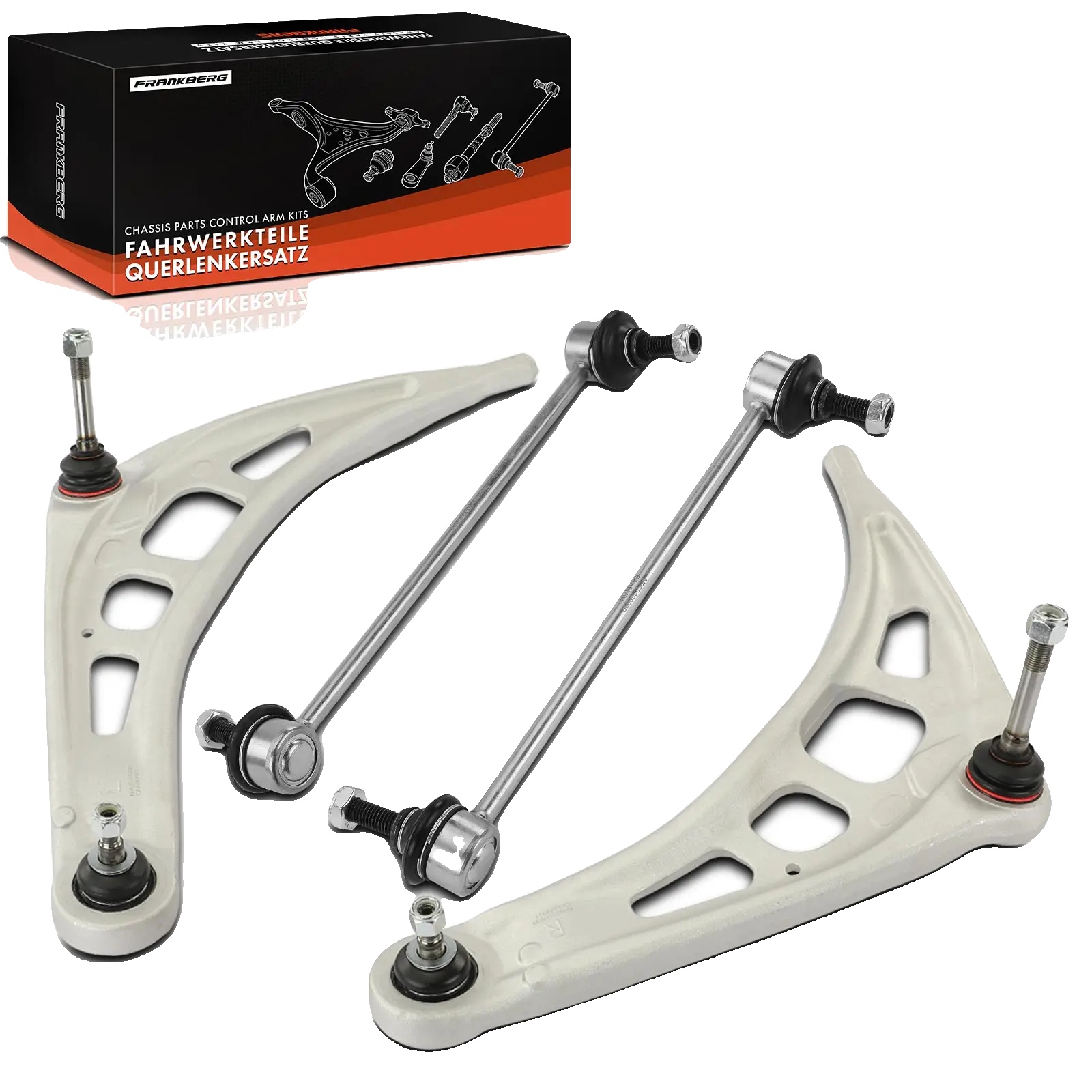Steuerarmset, Hochfester Stahl, Vorderachse Positionierung, Kompatibel Mit Kompaktlimousine E46, Oem-kompatibilitätsnummern, Komplettes Set