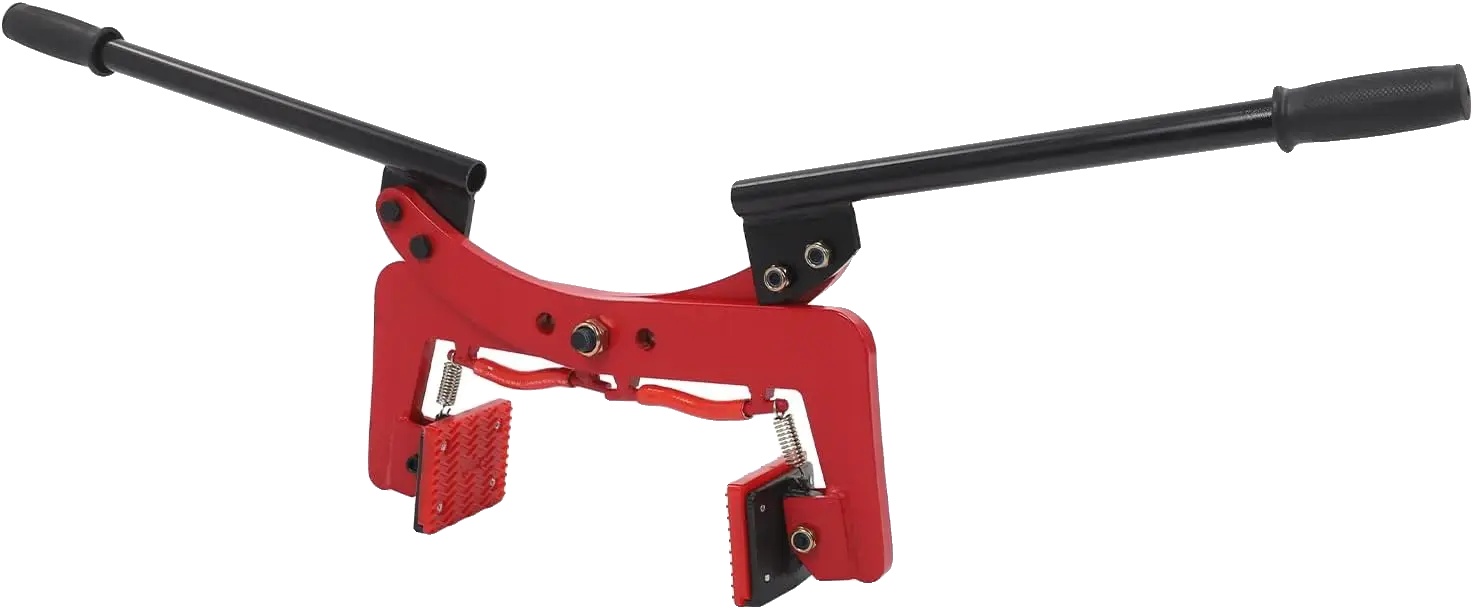 Steinhalter, Ergonomisches Design, Hohe Tragfähigkeit, Rot