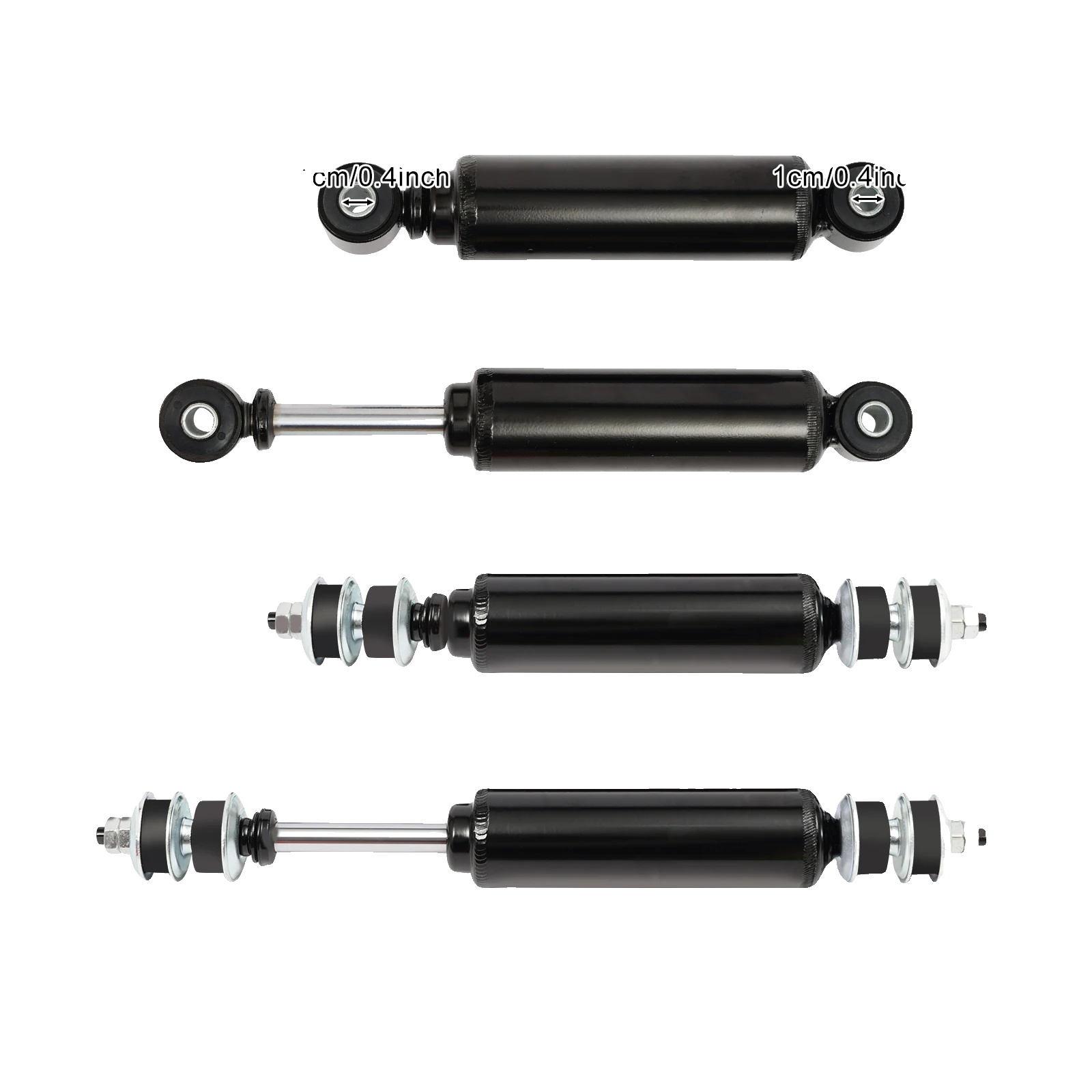 Stoßdämpfer, Hydraulisches Design, Vorder- Und Hinterachskompatibilität, Schwarz