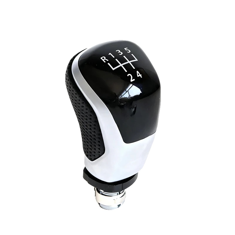 Gangschaltknopf, Ergonomisches Design, Universelle Kompatibilität, Silber 5-gang B