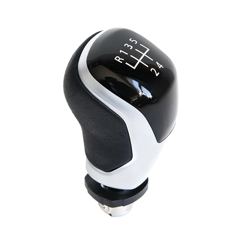 Gangschaltknopf, Ergonomisches Design, Universelle Kompatibilität, Silber 5-gang A