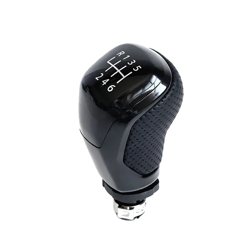 Gangschaltknopf, Ergonomisches Design, Universelle Kompatibilität, Schwarz 6-gang