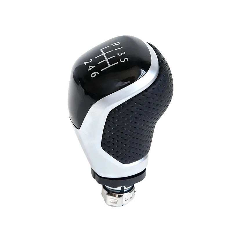 Gangschaltknopf, Ergonomisches Design, Universelle Kompatibilität, Silber 6-gang B