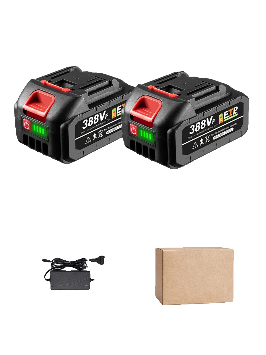 Batterie, Hohe Kapazität, Kompatibel Mit 18v-werkzeugen, 2x3.0ah-1 Ladegerät