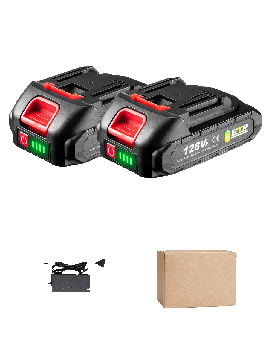 Batterie, Hohe Kapazität, Kompatibel Mit 18v-werkzeugen, 2x1.5ah-1 Ladegerät