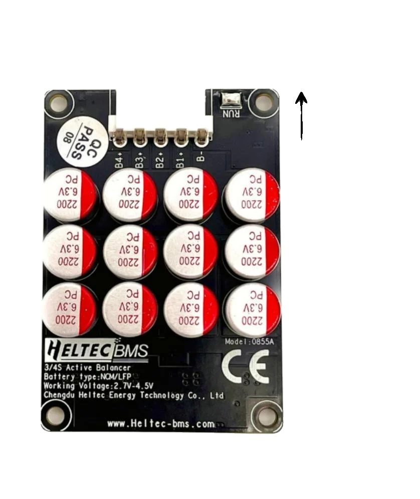 Batterie-balancer, Kompatibel Mit Lithium-typen, Automatische Unterspannungs-schutz, 3-4s 5a Lipo Lifepo4