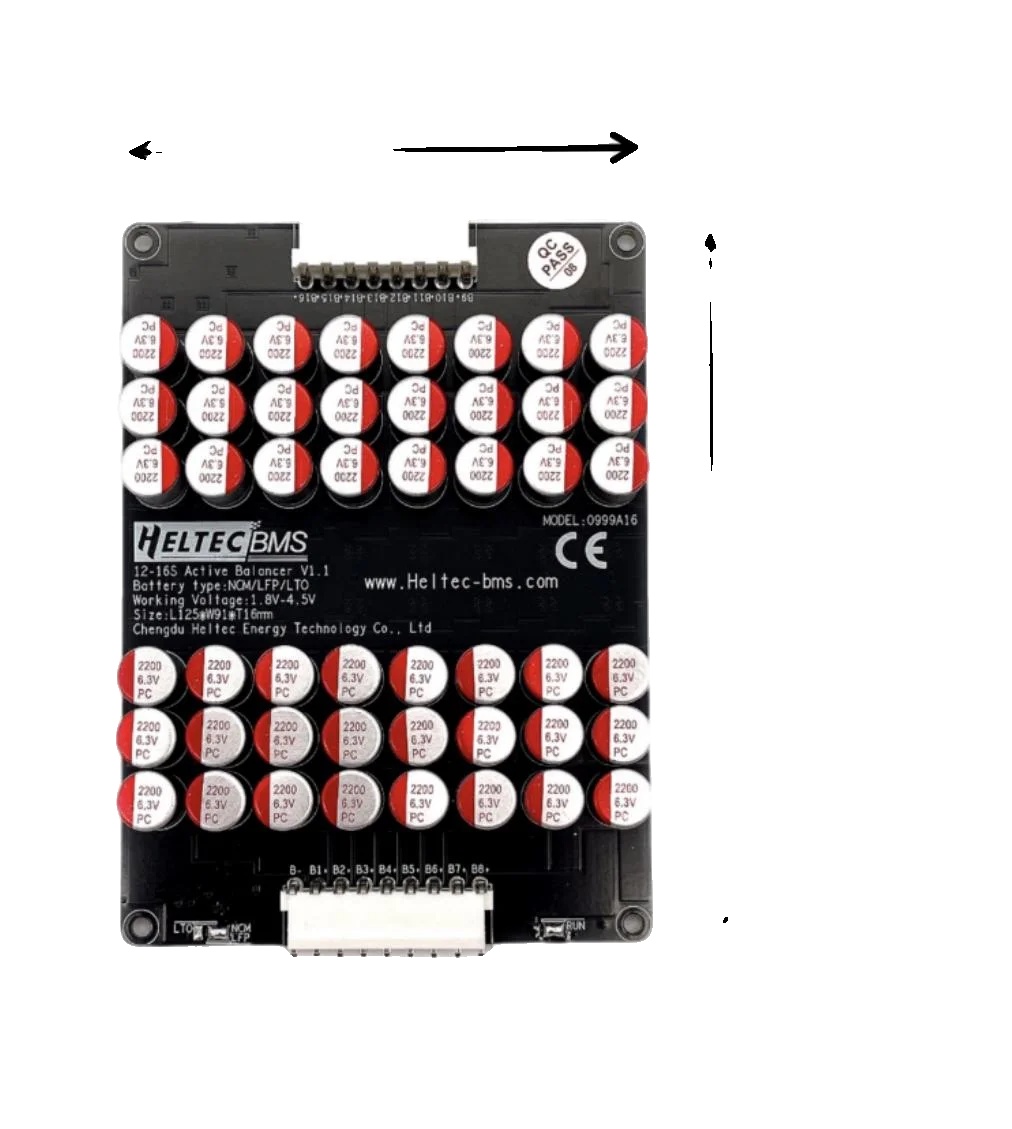 Batterie-balancer, Kompatibel Mit Lithium-typen, Automatische Unterspannungs-schutz, 12-16s 5a
