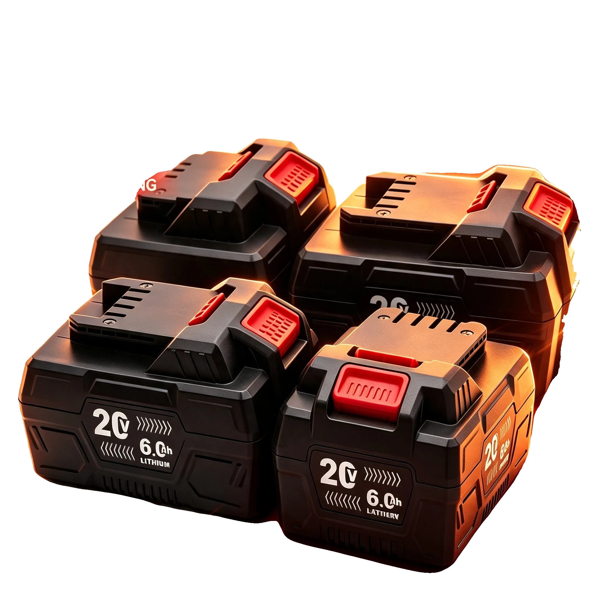 Ersatzbatterie, 21,6 V Li-ion, 6,0 Ah Kapazität, 4-stück, 21.6v