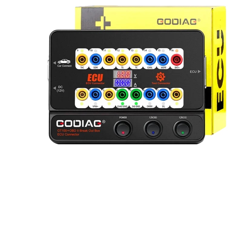 Ecu-stecker, Obdii Breakout-box, Fahrzeugkompatibilität, Gt100pro Eu 220v