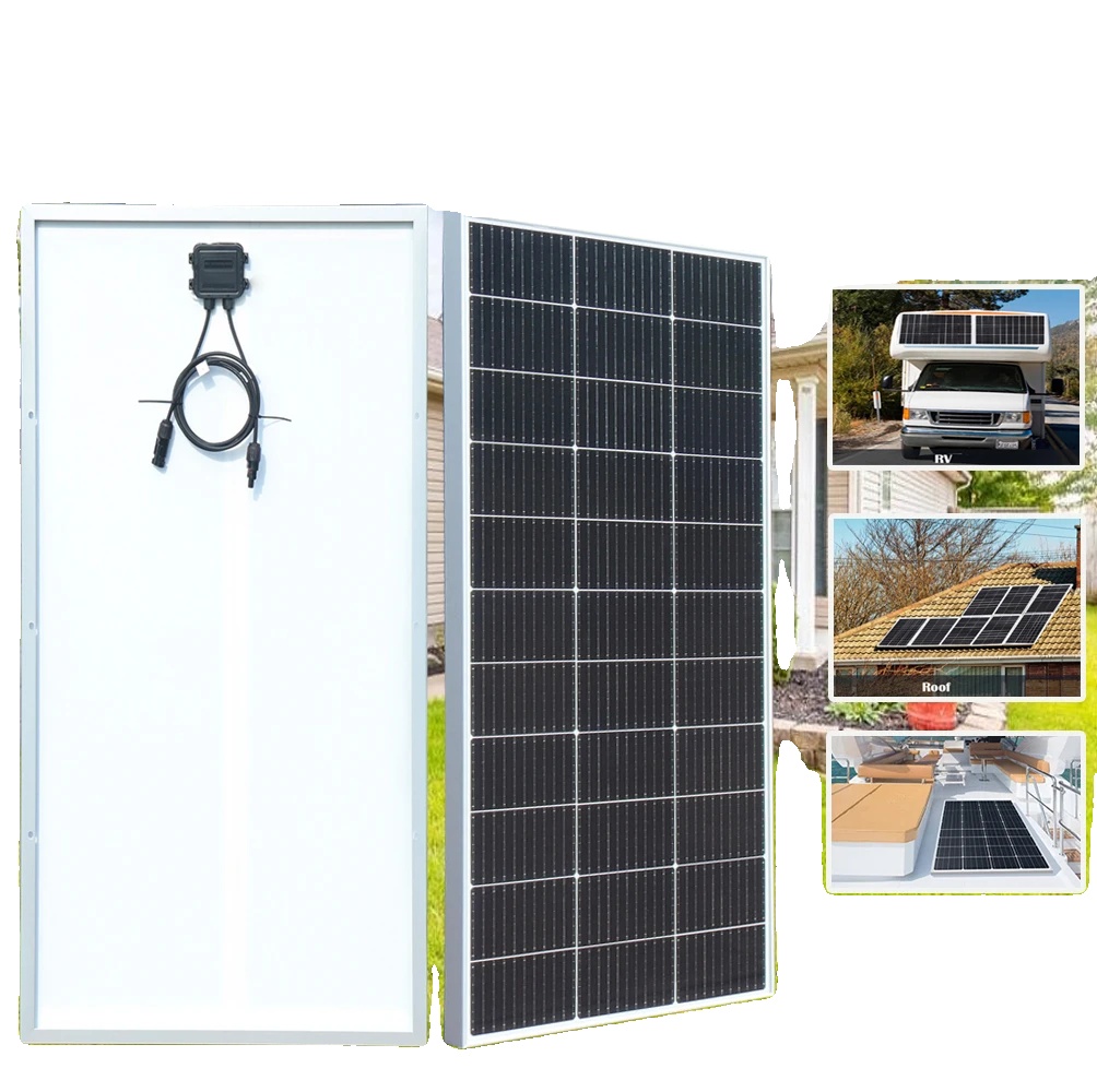 Solarpanel, Langlebiges Material, Hohe Effizienz, 300w 2stk 150w