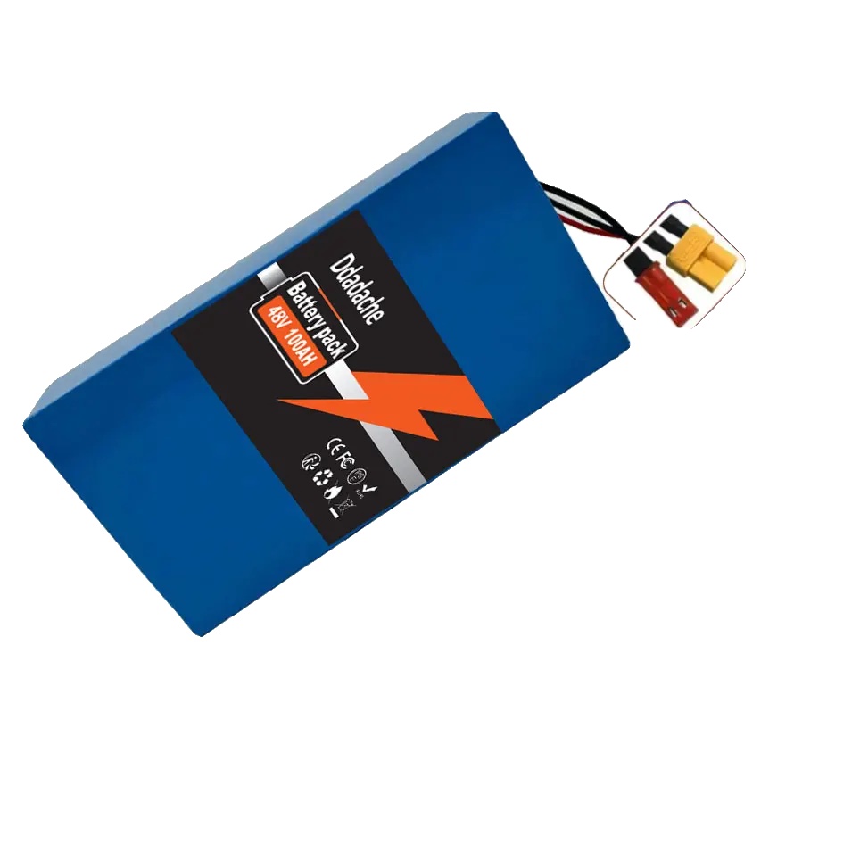 Li-ion Akku-pack, 100ah Kapazität, Kompatibel Mit Elektrofahrrädern, Xt30-jst-ladegerät