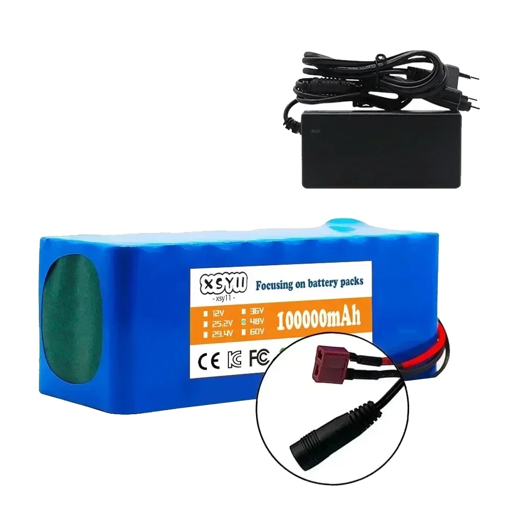 Lithium-ionen-batteriepack, 100ah Kapazität, Eingebaute Schutzvorrichtung, Blau